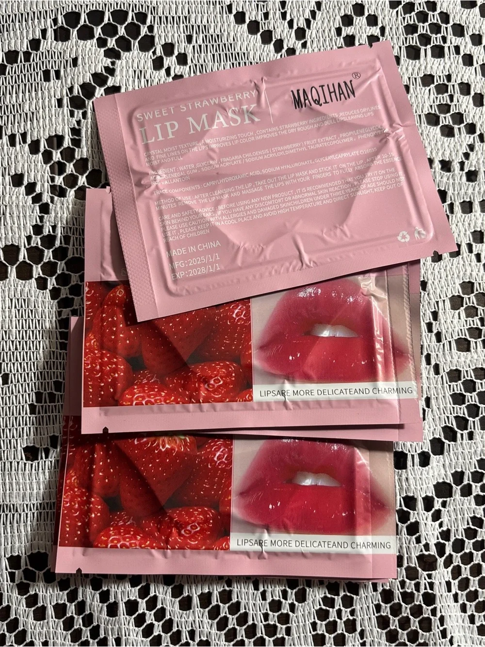 3 pack lip masks